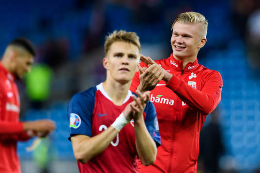 Erling Braut Haaland of Norway