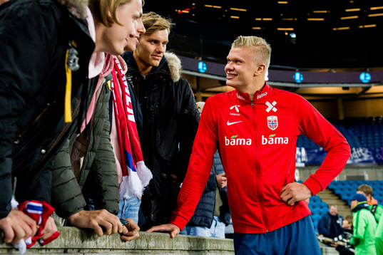 Erling Braut Haaland of Norway
