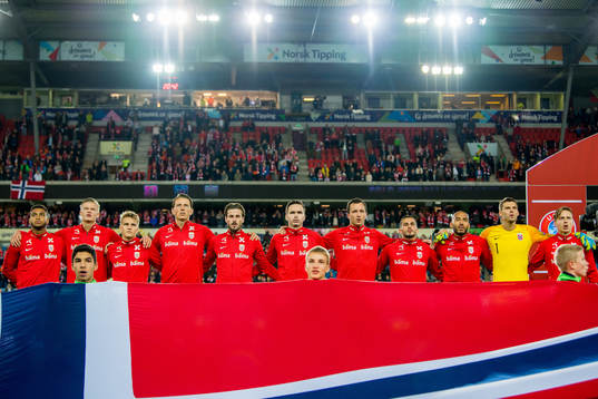 Joshua King, Erling Braut Haaland, Martin Ødegaard, Sander