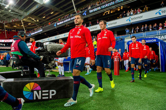 Omar Elabdellaoui and Even Hovland of Norway
