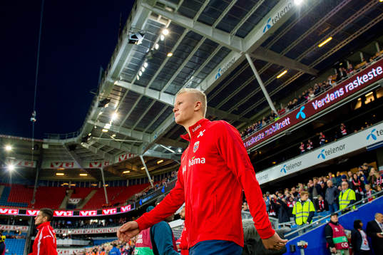 Erling Braut Haaland of Norway