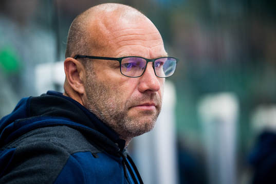 Oskarshamns assisterande tränare Fredrik Hallberg