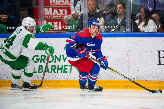 Rögles Adam Edström och Oskarshamns Jesper Dahlroth