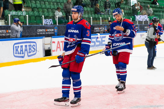 Oskarshamns Pontus Näsén och Tobias Lindberg deppar