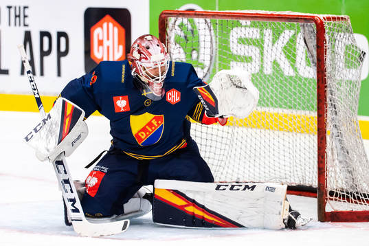 Goalkeeper Niklas Svedberg of Djurgården