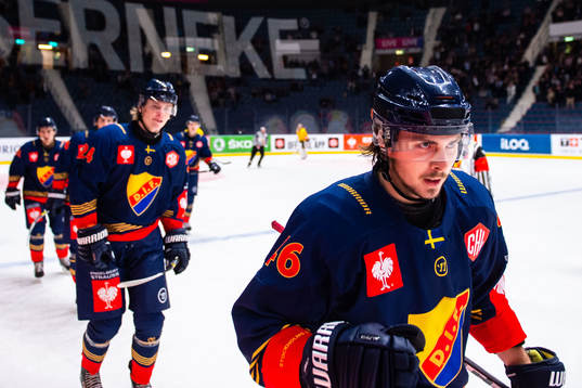 Albin Grewe of Djurgården celebrates