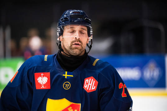 Patrik Berglund of Djurgården deppar