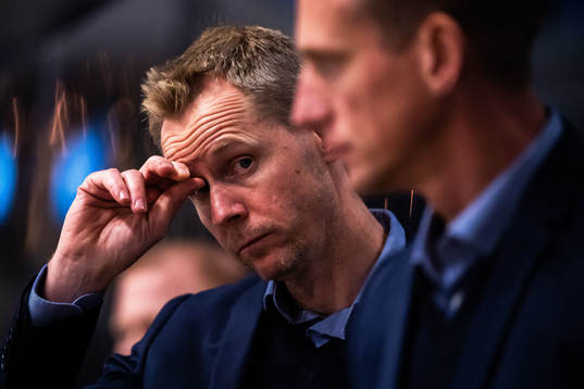 Head coach Robert Ohlsson of Djurgården