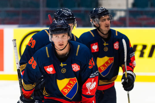Olle Alsing of Djurgården celebrates