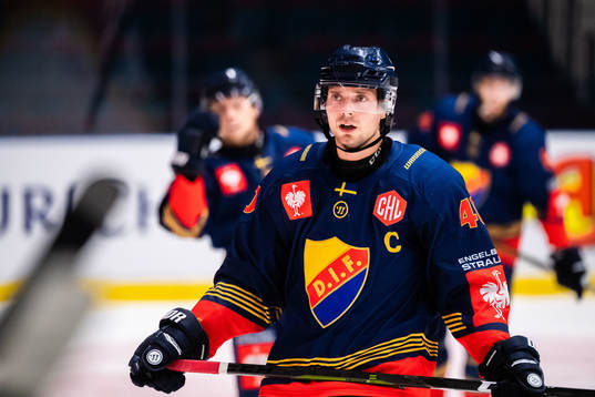 Jacob Josefson of Djurgården looks dejected
