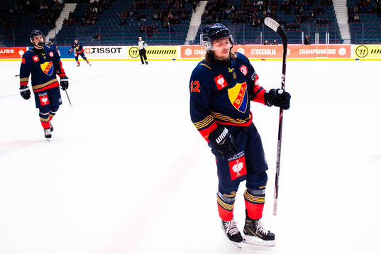 Manuel Poster of Djurgården looks dejected