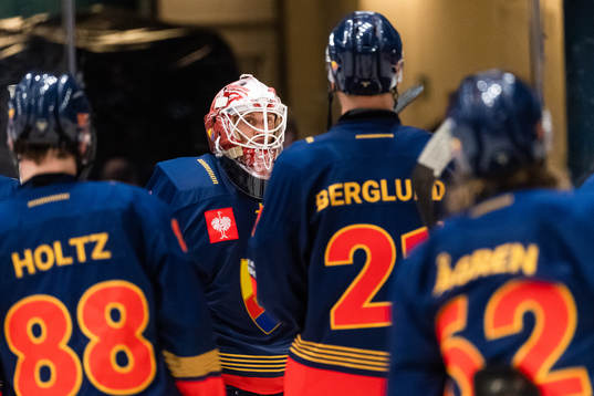Goalkeeper Niklas Svedberg of Djurgården looks dejeceted