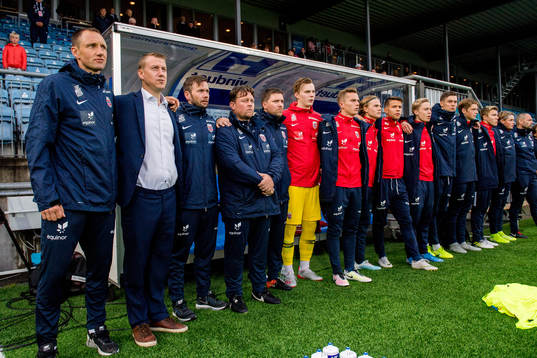 Terje Skjeldestad, goalkeeper coach, Leif Gunnar Smerud,
