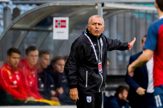 Nicos Andronicou, head coach of Cyprus U21