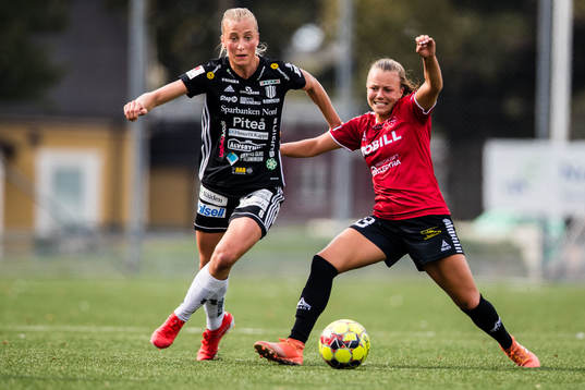 Piteås Julia Karlernäs och Limhamn Bunkeflos Olga Ahtinen