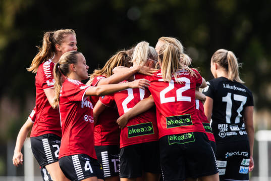 Limhamn Bunkeflos spelare jublar