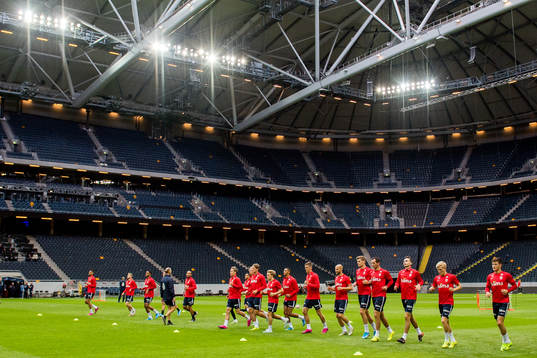 Stefan Johansen, Sander Berge, Jonas Svensson, Ruben
