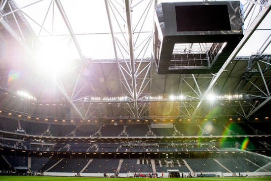 General view of Friends Arena