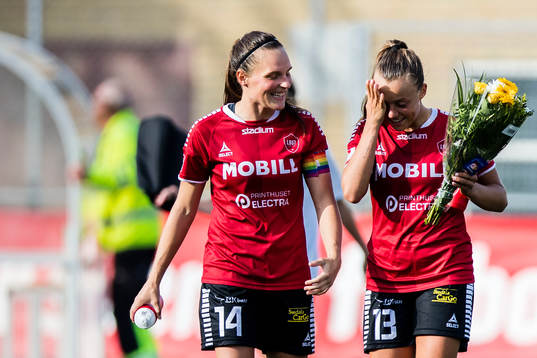 Limhamn Bunkeflos Erin Gunther och Olga Ahtinen