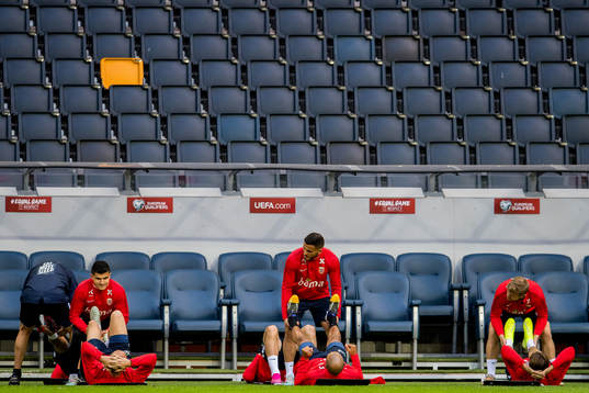 Tarik Elyounoussi, Omar Elabdellaoui and Fredrik Midtsjø