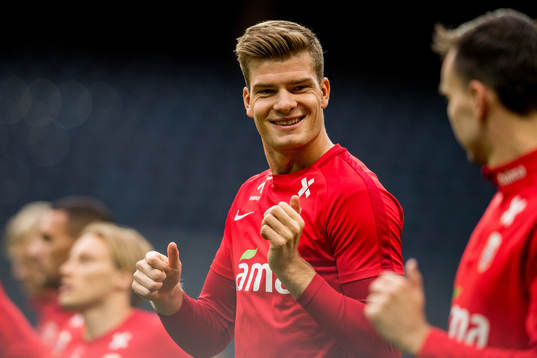 Alexander Sørloth of Norway