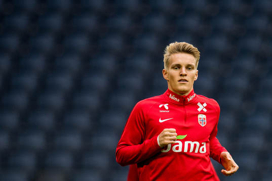 Martin Ødegaard of Norway
