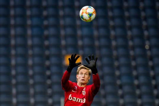 Goalkeeper Sondre Rossbach of Norway