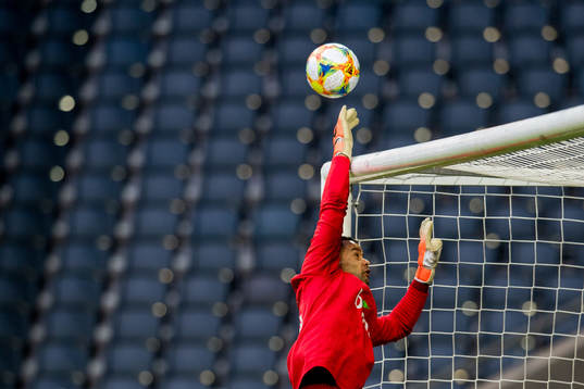 Goalkeeper Sten Grytebust of Norway