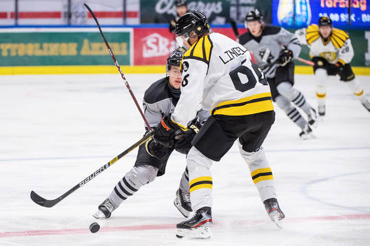 s Sebastian Falk och Brynäs Alexander Lindelöf