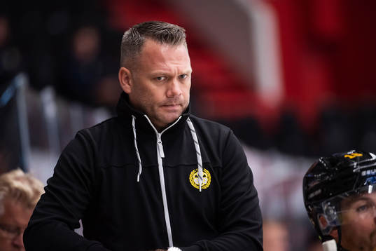 Brynäs assisterande tränare Mikael Holmqvist