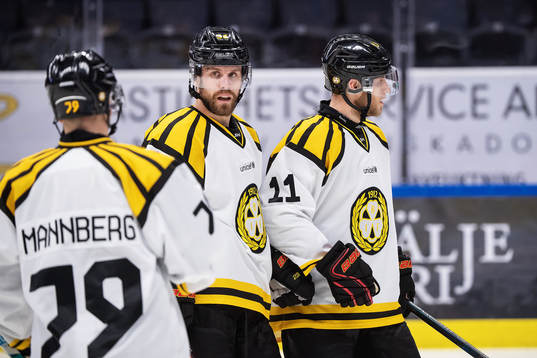 Brynäs Daniel Mannberg, Jonathan Sigalet och Josef Ingman