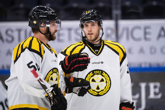 Brynäs Jonathan Sigalet och Josef Ingman
