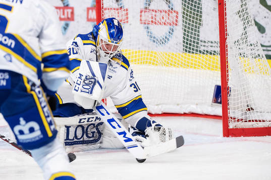 Leksands målvakt Janne Juvonen