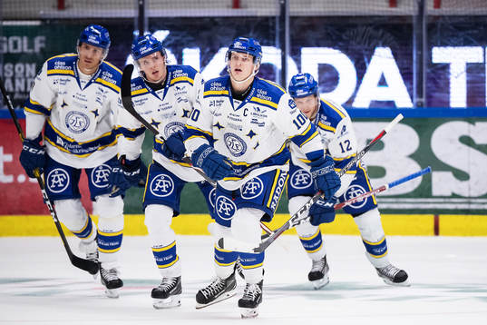 Leksands Martin Karlsson jublar