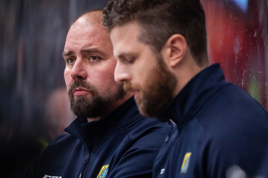 Södertäljes assisterande tränare Nichlas Falk och