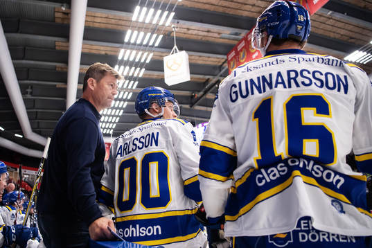 Leksands assisterande tränare Gunnar Persson, Martin