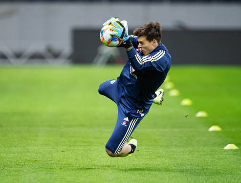 Victor Nilsson Lindelöf of the Swedish national football