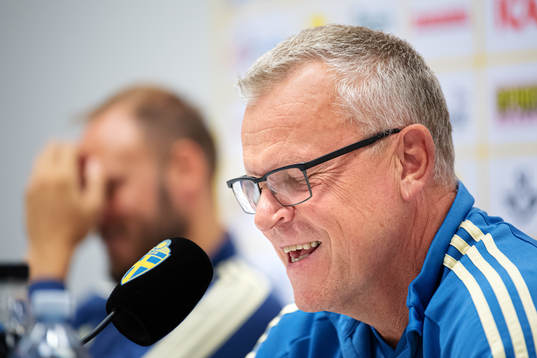 Head coach Janne Andersson of the Swedish national football