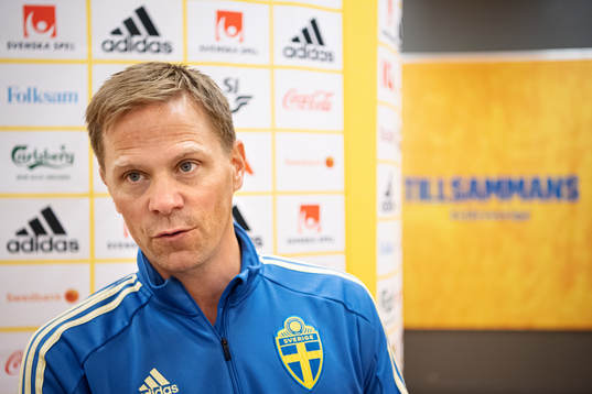 Scout Roger Sandberg of the Swedish national football team