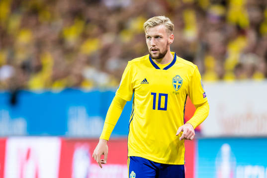 Emil Forsberg of Sweden