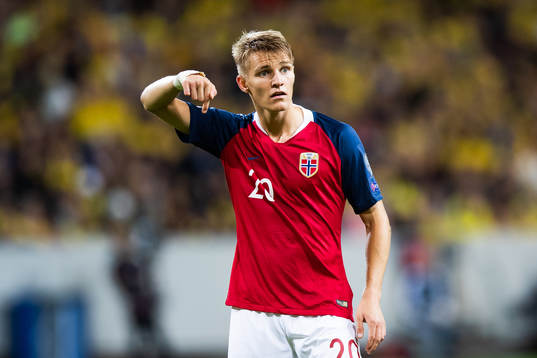 Martin Ødegaard of Norway