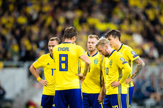 Pierre Bengtsson, Albin Ekdal, Sebastian Larsson, Emil