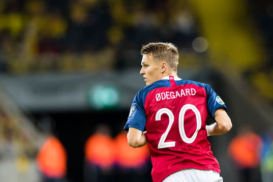 Martin Ødegaard of Norway
