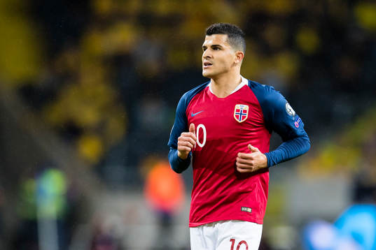 Tarik Elyounoussi of Norway