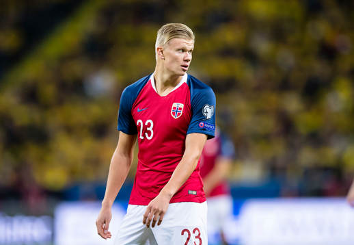 Erling Braut Haaland of Norway