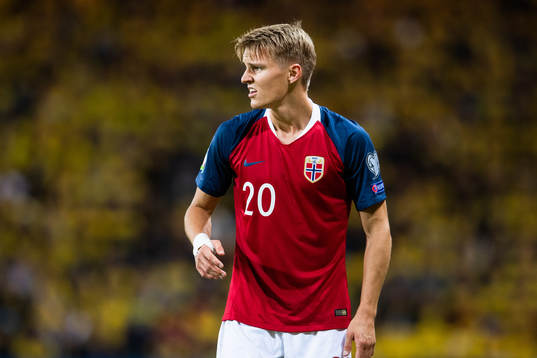 Martin Ødegaard of Norway