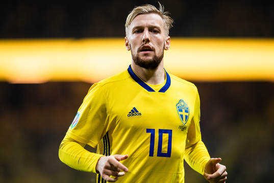 Emil Forsberg of Sweden