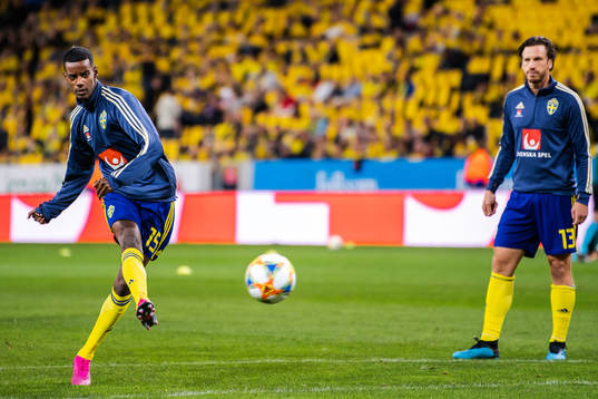 Alexander Isak of Sweden