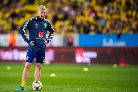 Emil Forsberg of Sweden