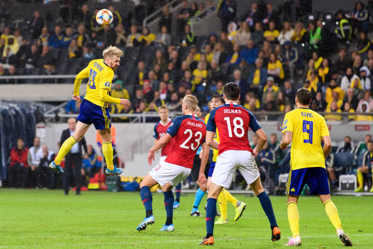 Emil Forsberg of Sweden